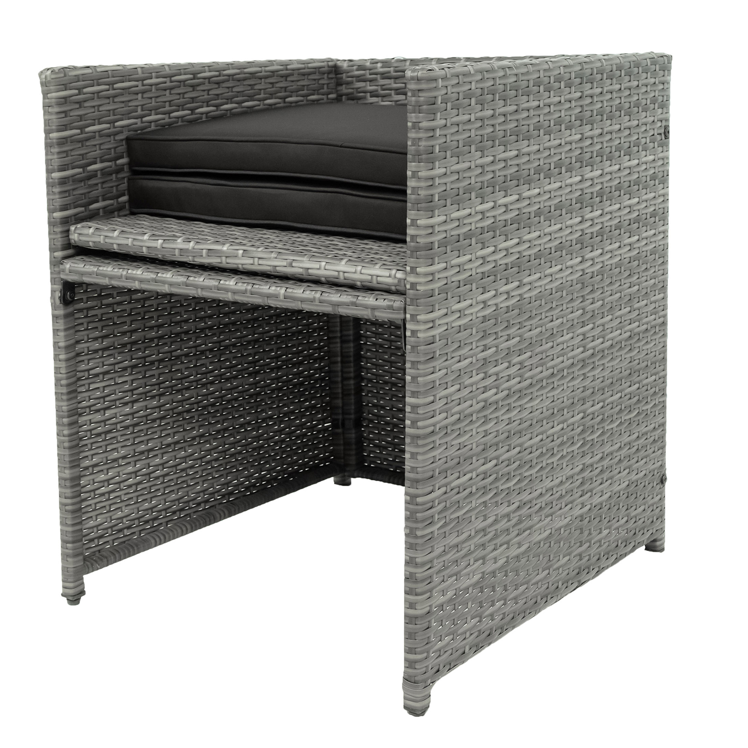 Matgrupp Lyfco Skärhamn Grå med 10 Stolar