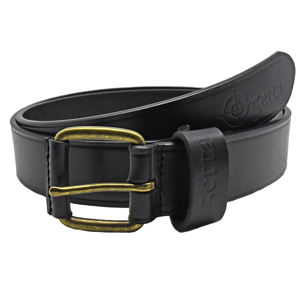 Läderbälte 5etta Svart 35 mm Längd 35 mm - 115 cm