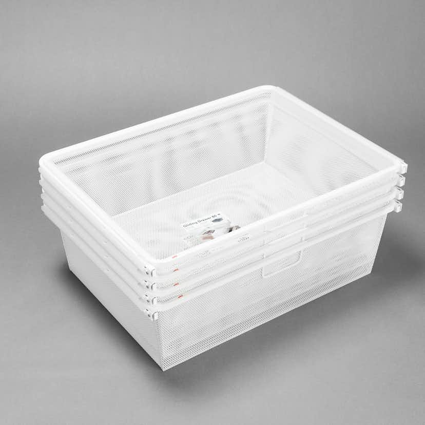 Meshback Elfa för Utdragsram B60 4-pack