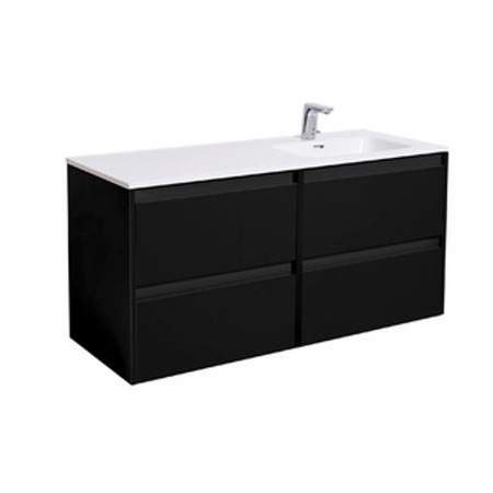 Tvättställsskåp Alterna Luxor med Porslin Tvättställ 120