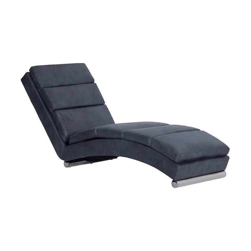 Schäslong VidaXL Konstmocka Grå