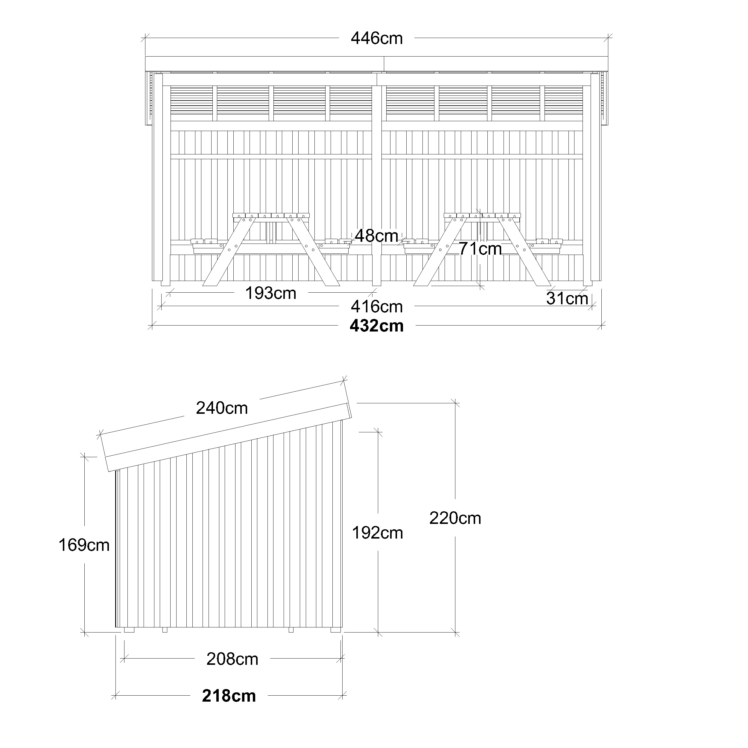 Picknickbod PLUS Nordic 9,5 m2