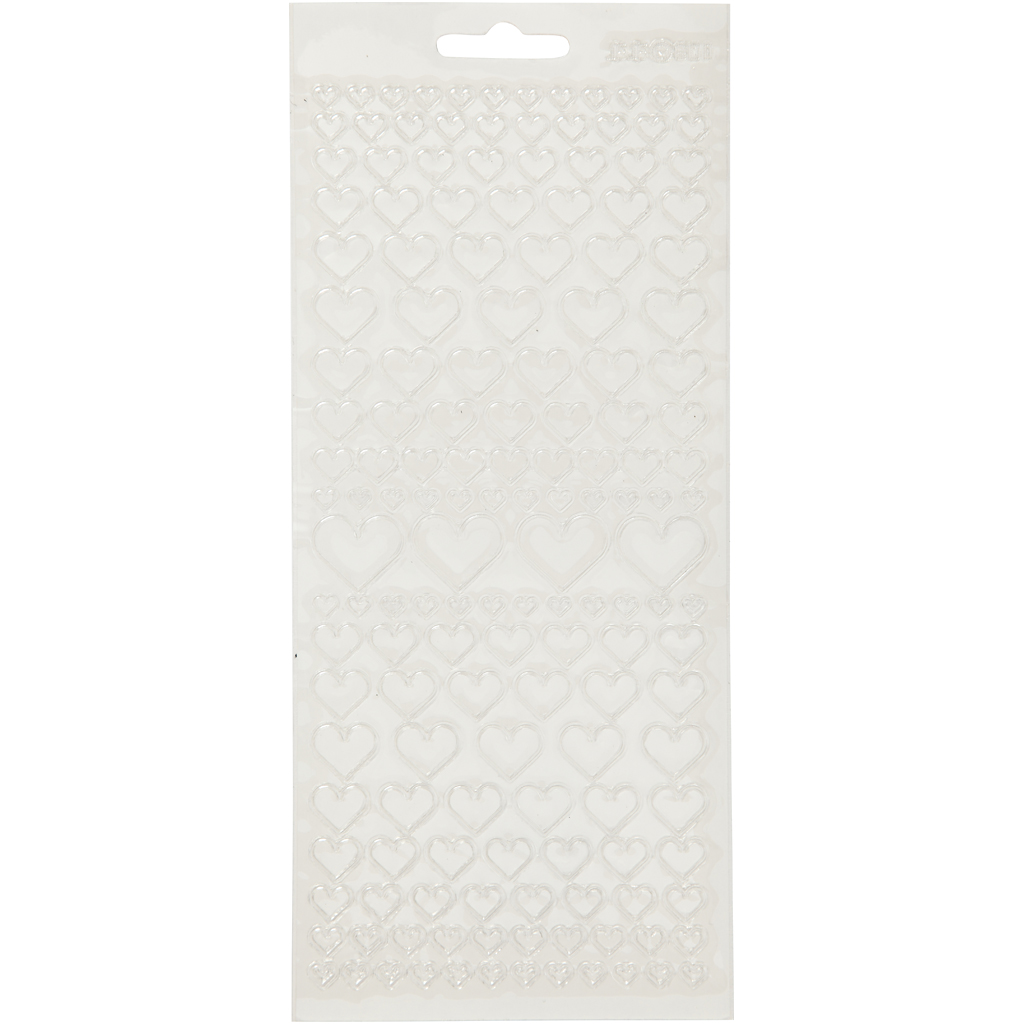 Stickers Creativ Company Hjärtan 2