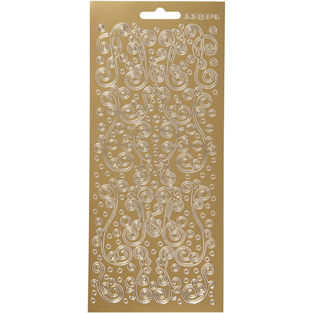 Stickers Creativ Company Virvlar 1 Ark