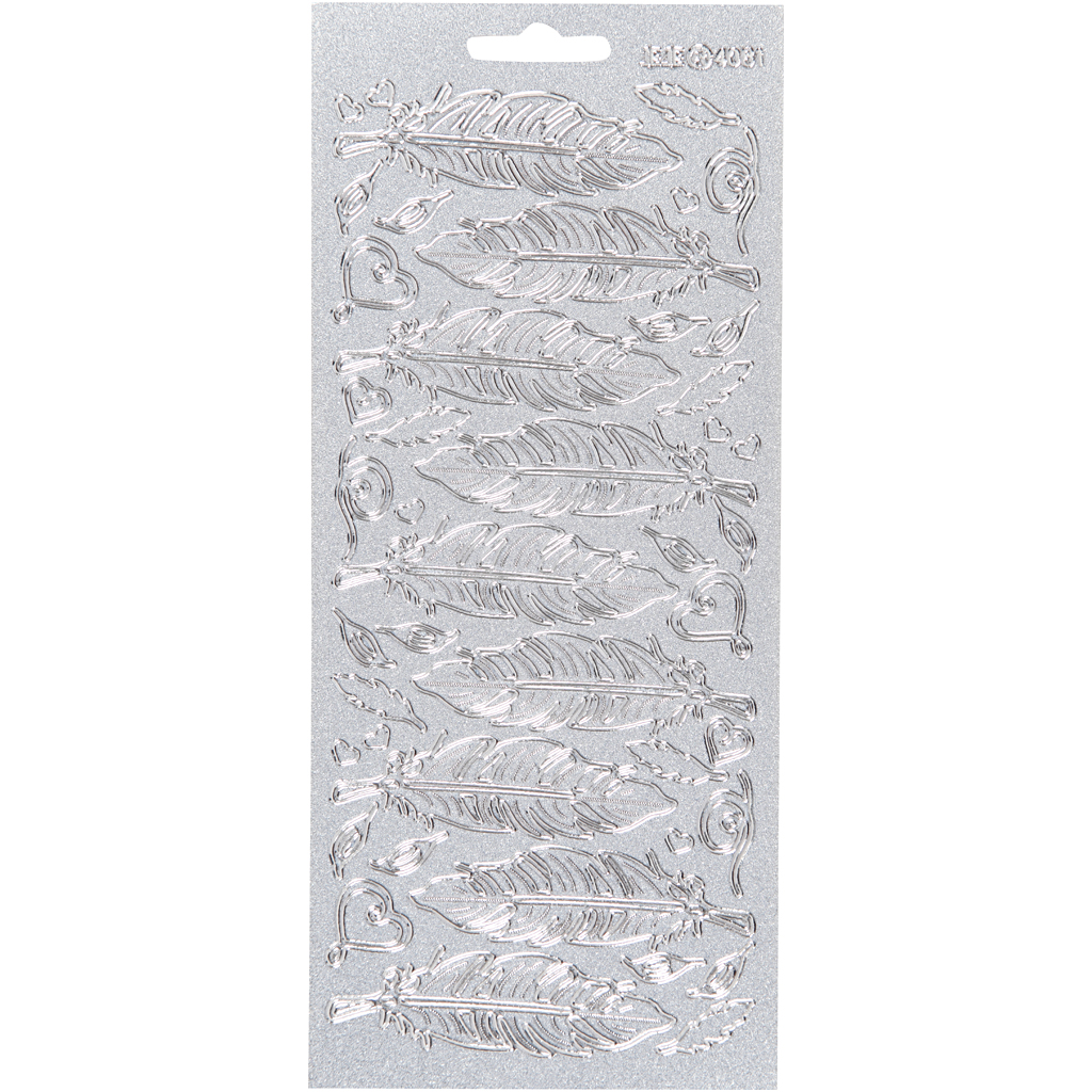 Stickers Creativ Company Fjädrar 2