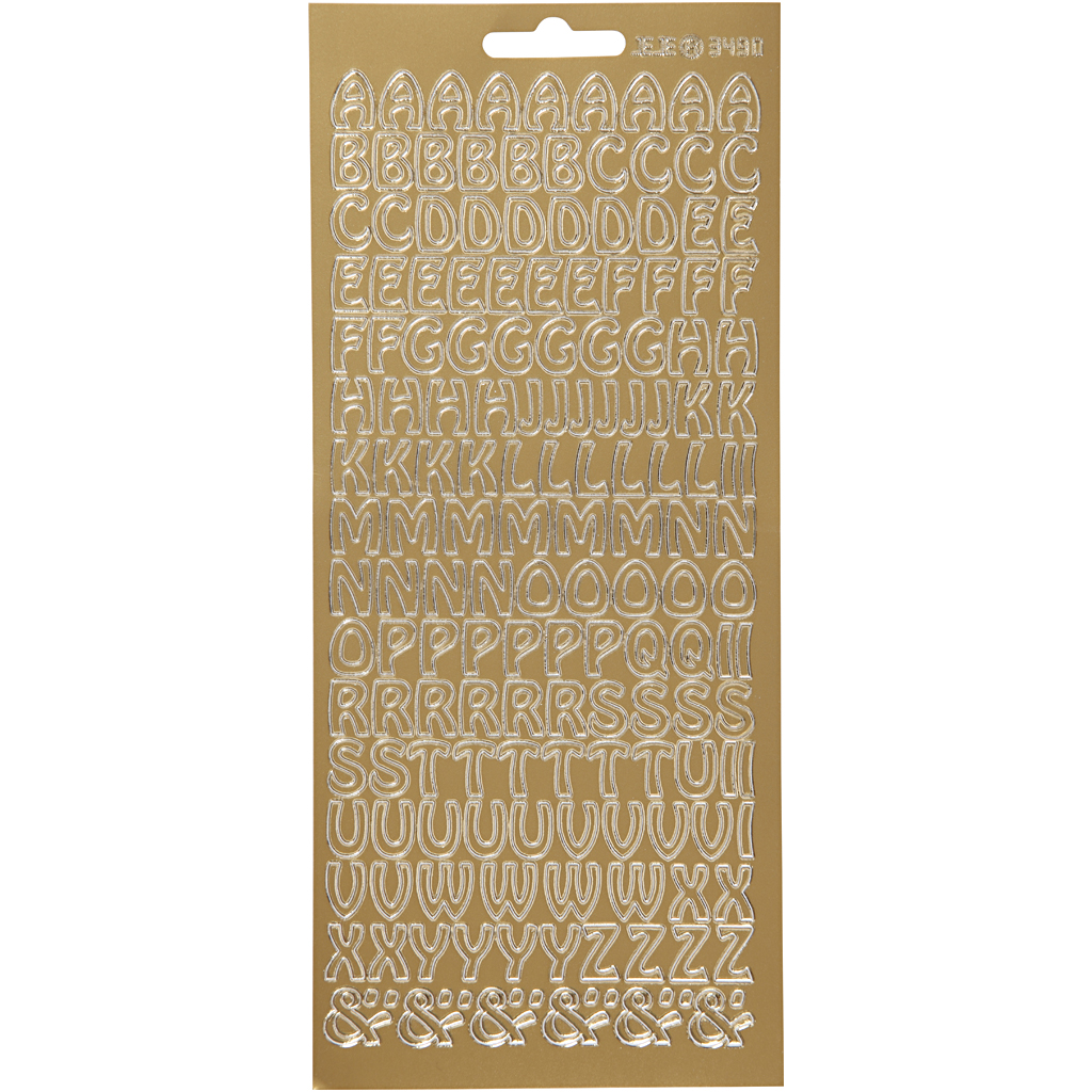 Stickers Creativ Company Bokstäver 2