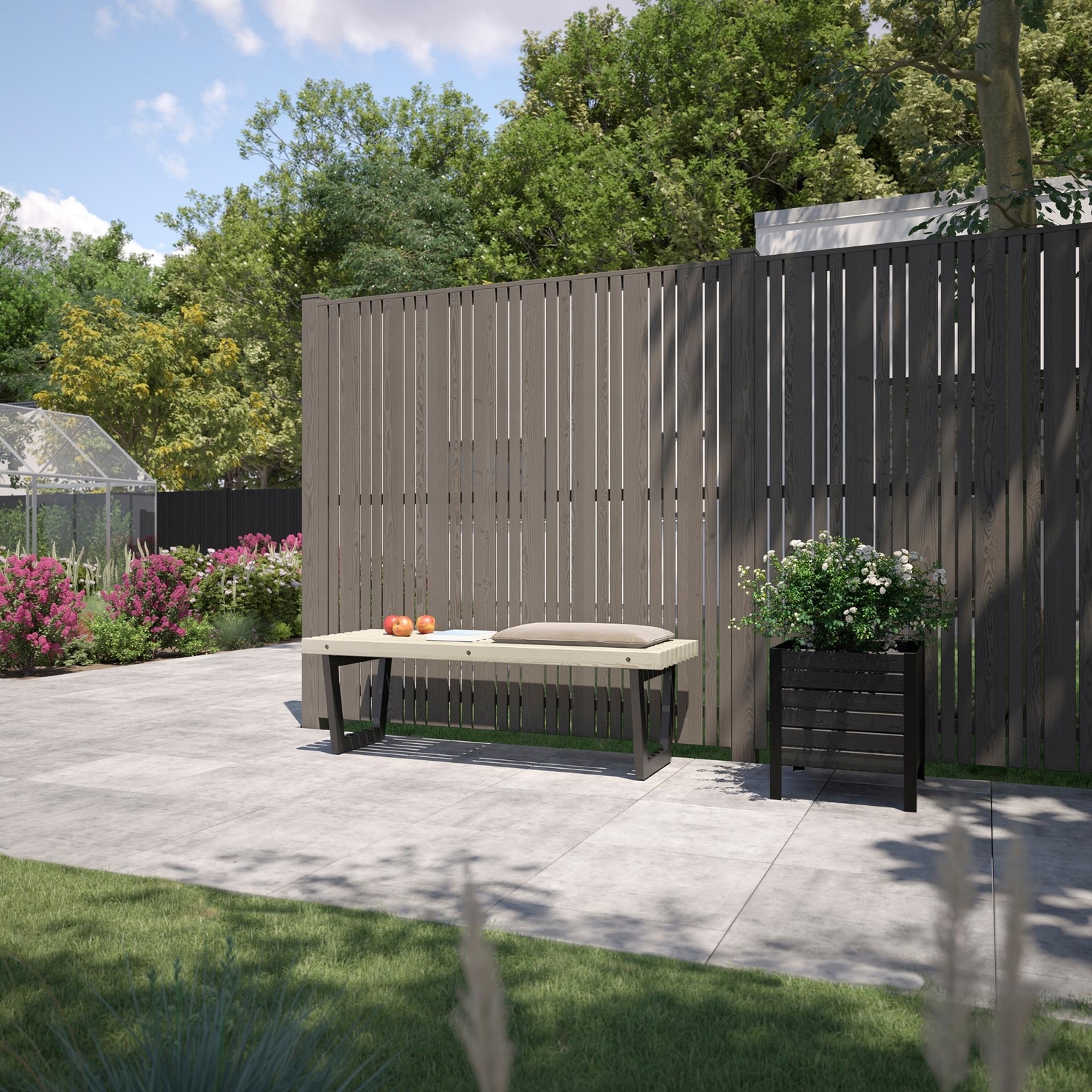 Staket PLUS Tangent 180x180 cm