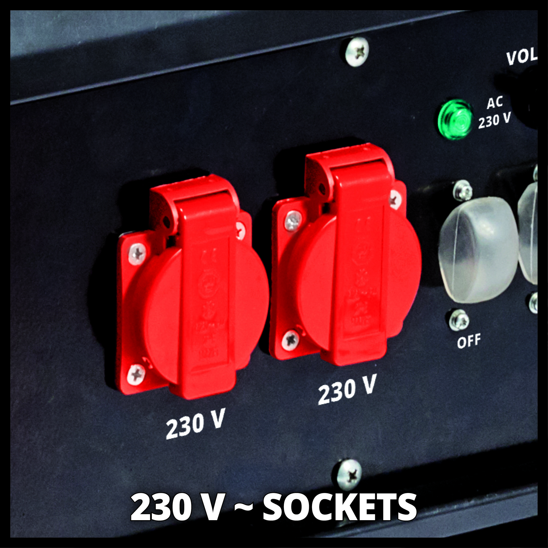 Elverk Einhell TC-PG 65/E5 med 2x 230 V 3400 W