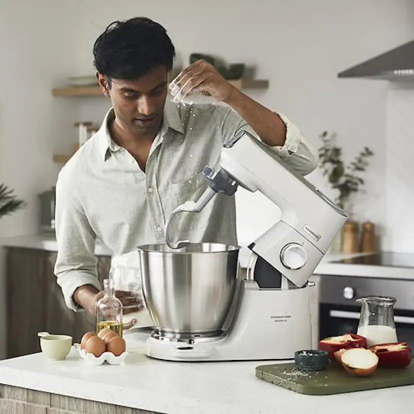 Köksmaskin Kenwood Limited Titanium Chef Baker XL KVL65.001WH