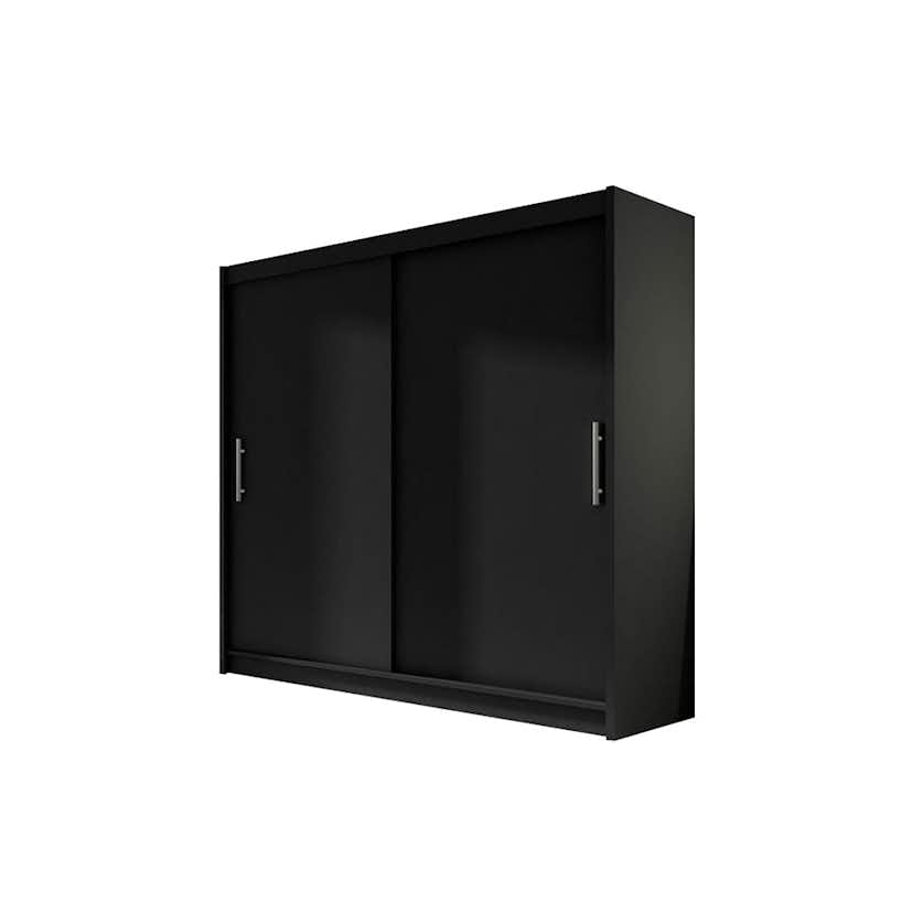 Garderob Scandinavian Choice Prag Skjutdörrar Svart