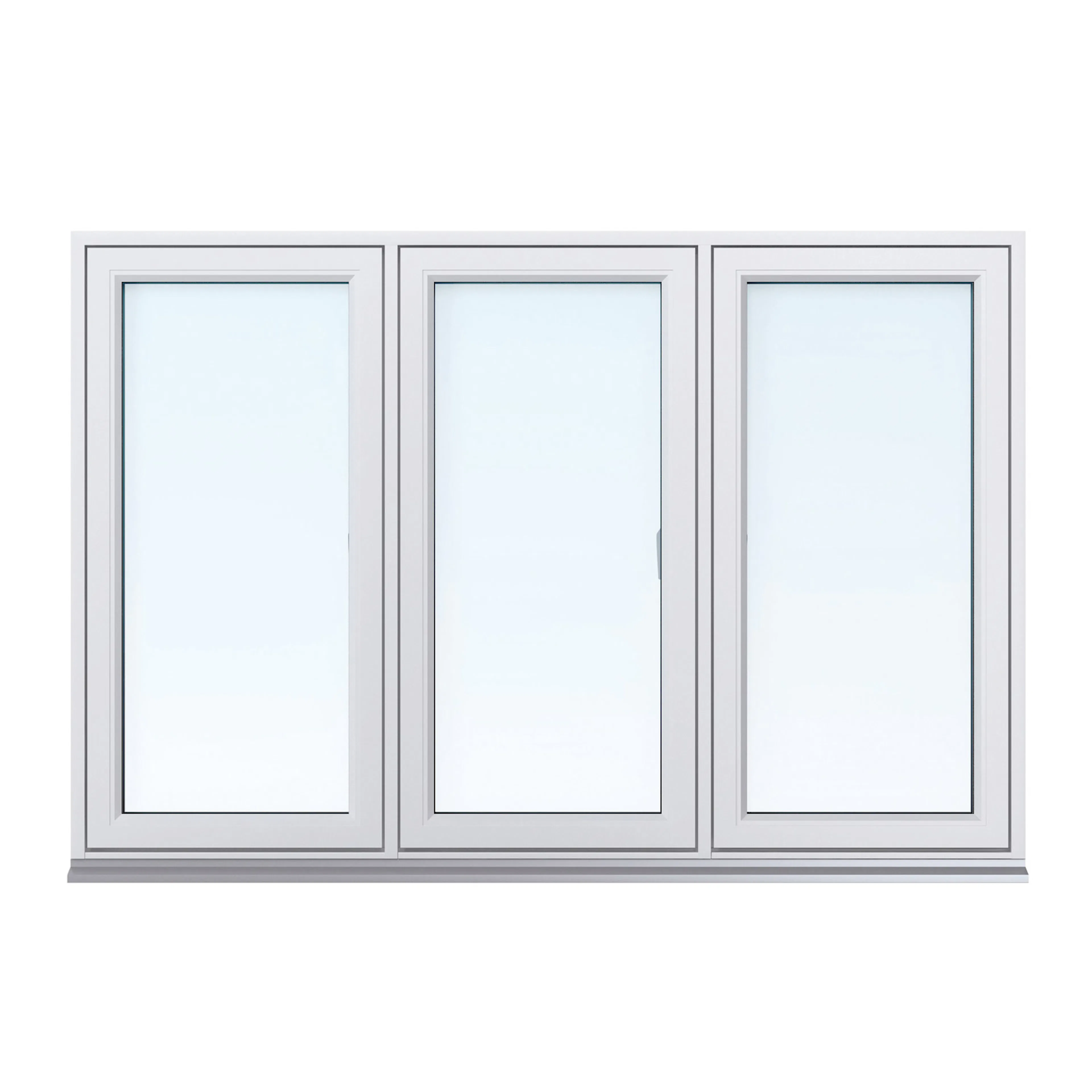 Sideswing Svenska Fönster 3-Luft Aluminiumbeklätt Trä 3-Glas