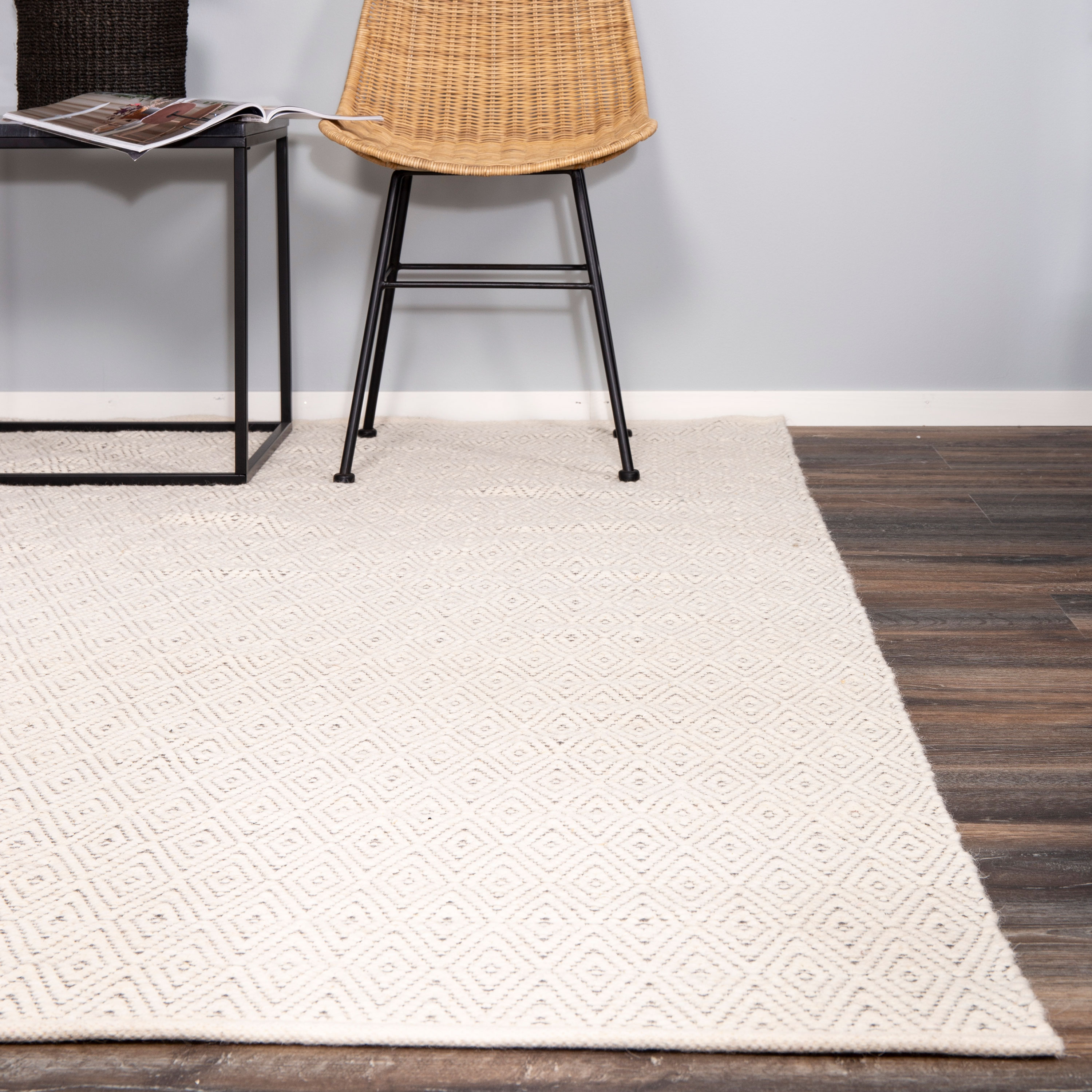 Handvävd Matta Venture Home Julana Rektangulär Ull