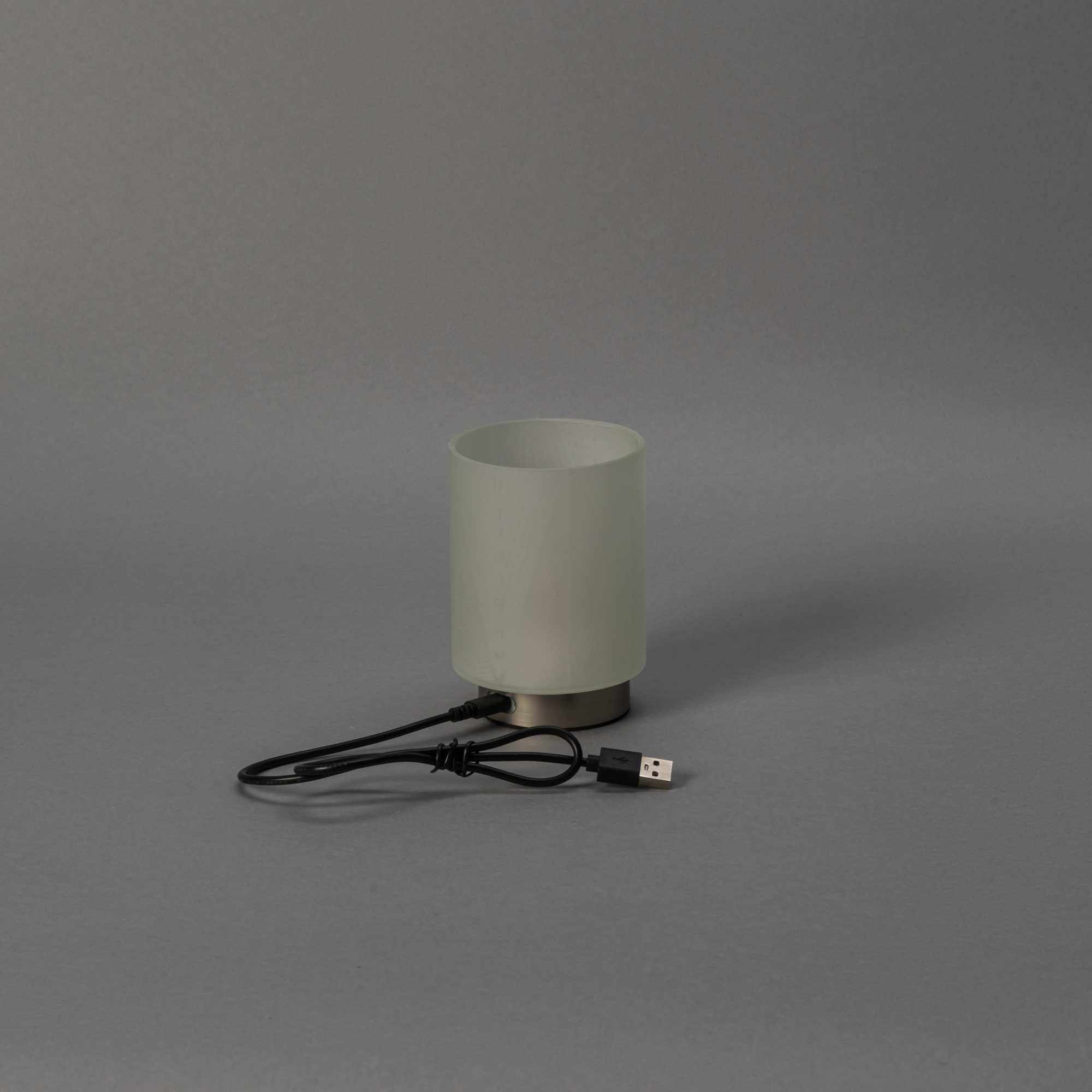 LED-ljuslykta Gnosjö Konstsmide No.3 10x11 cm USB-C