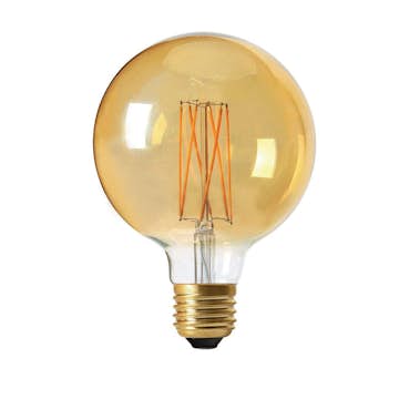 Ljuskälla PR Home Elect Filament Globe Gold 95 mm