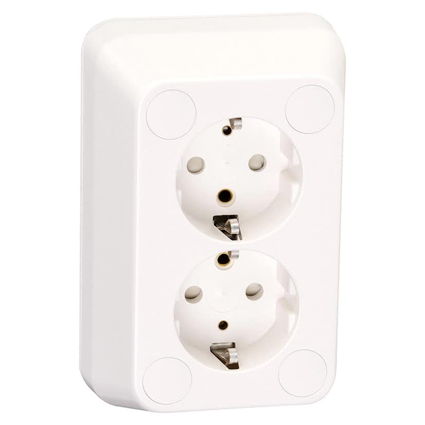 Vägguttag Schneider Electric Robust