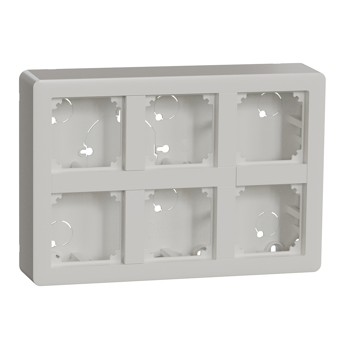 Väggdosa Schneider Electric Exxact 47 mm
