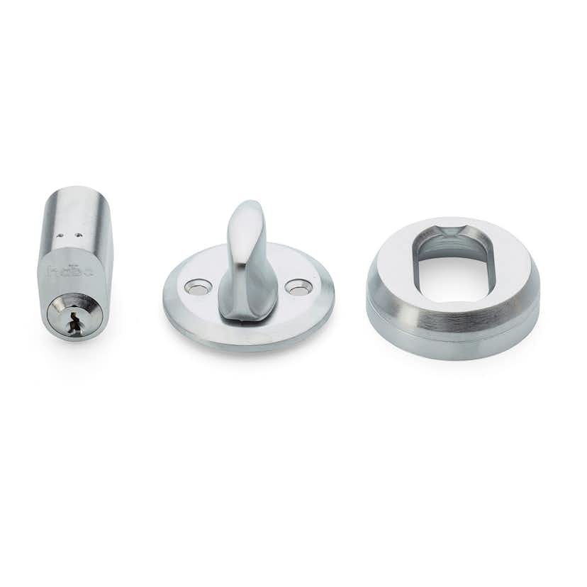 Cylindervredsats Habo 42 Borstad Krom