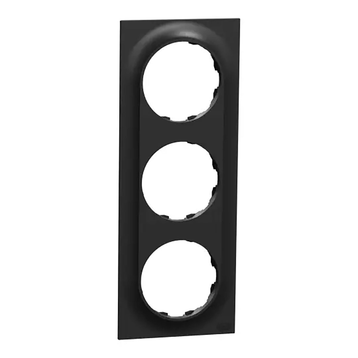 Ram för Strömbrytare Elko One 3-fack Plast