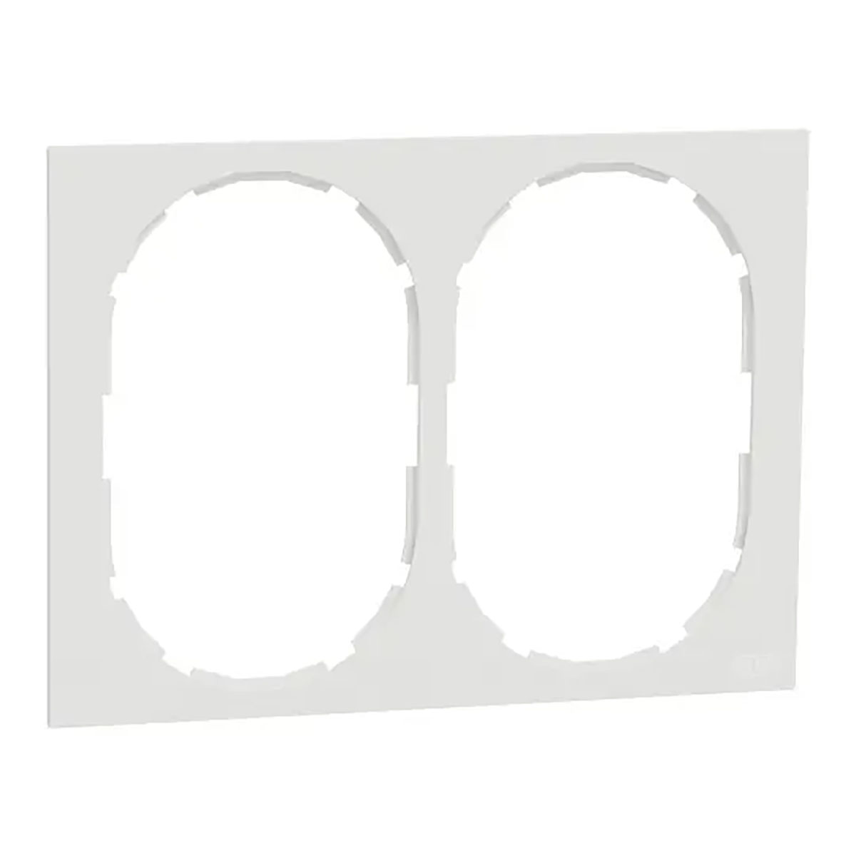 Ram Elko One Plast 2-fack för Strömbrytare Kombinationsmontage