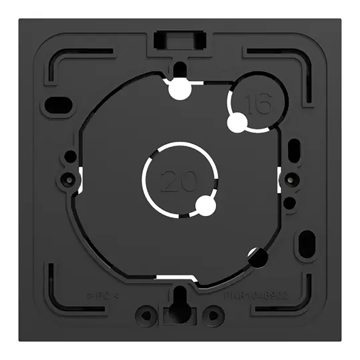 Förhöjningsram Elko One 1-Fack Låg för Strömbrytare