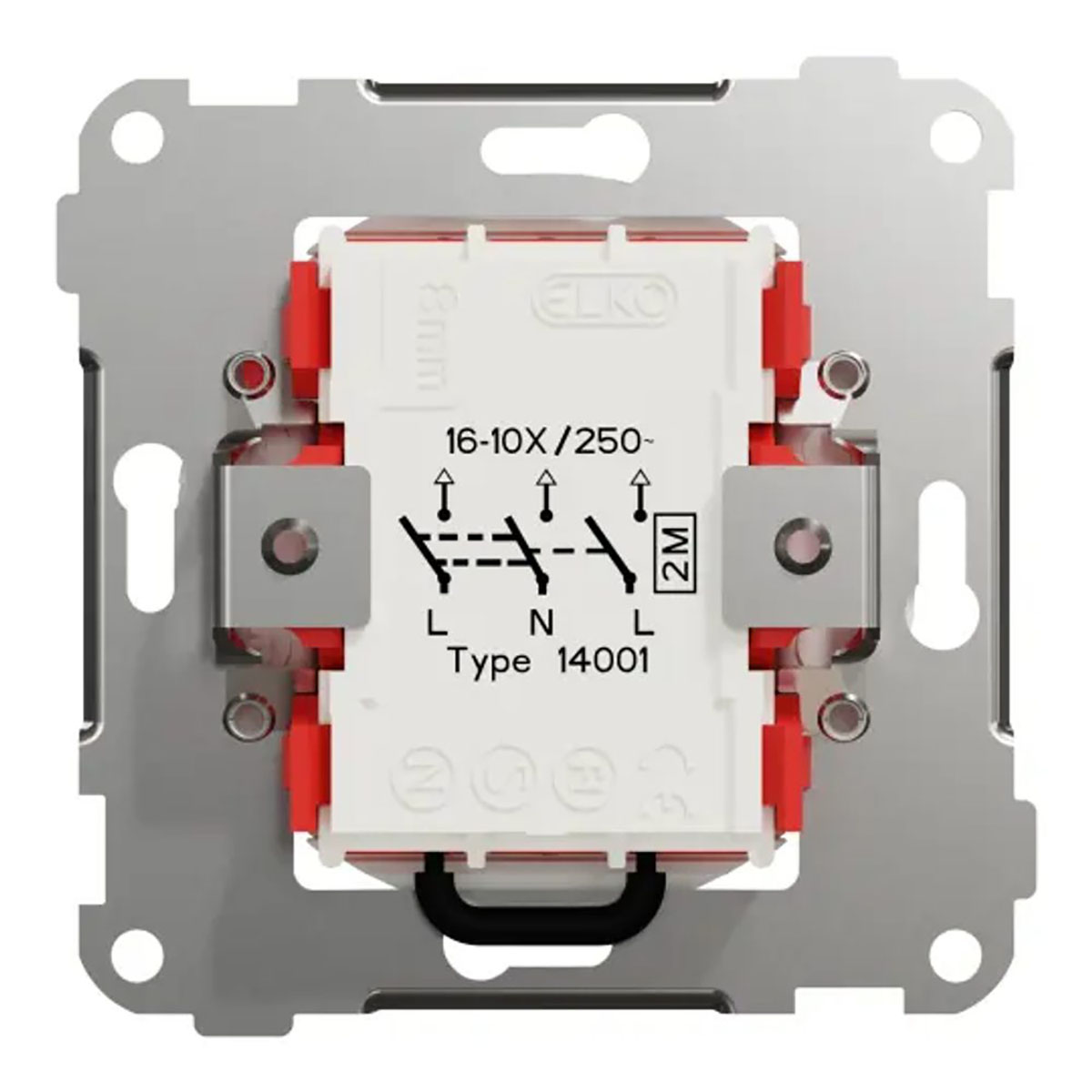 Strömbrytare Elko One Jalusi Infälld Skruvanslutning