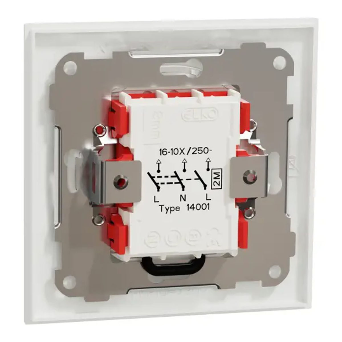 Strömbrytare Elko One Jalusi Infälld Skruvanslutning