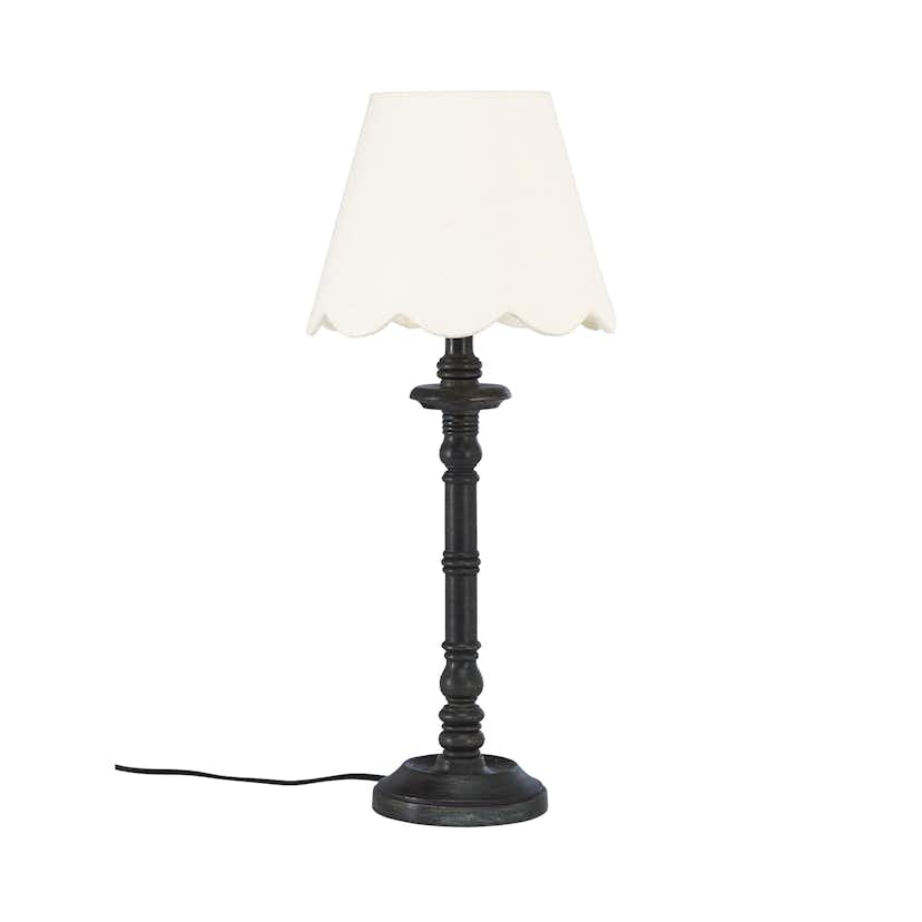 Bordslampa PR Home Joy Svartbrun/vit 54cm