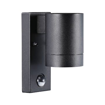 Vägglampa Nordlux Tin Maxi Svart med sensor Outlet