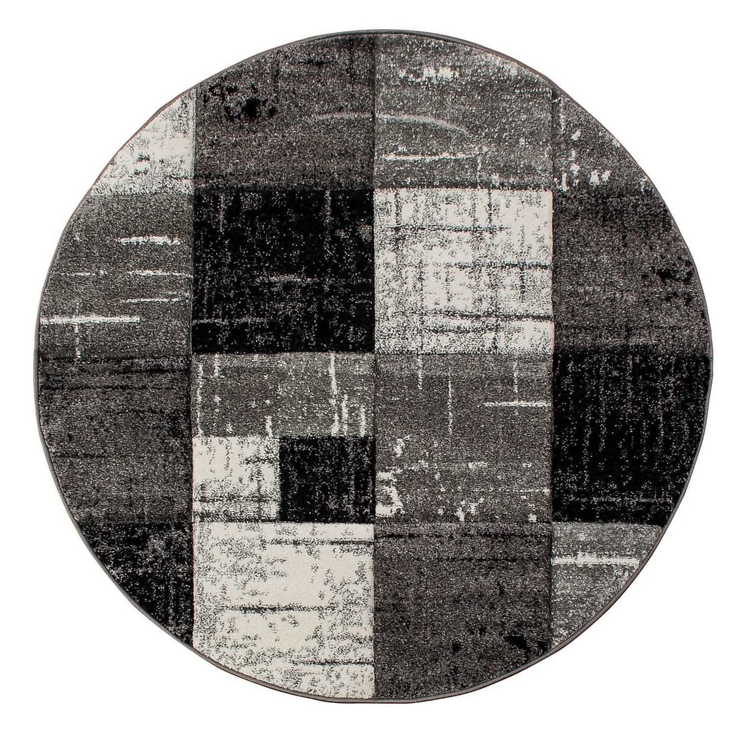 Friezematta KM Carpets London Square Rund