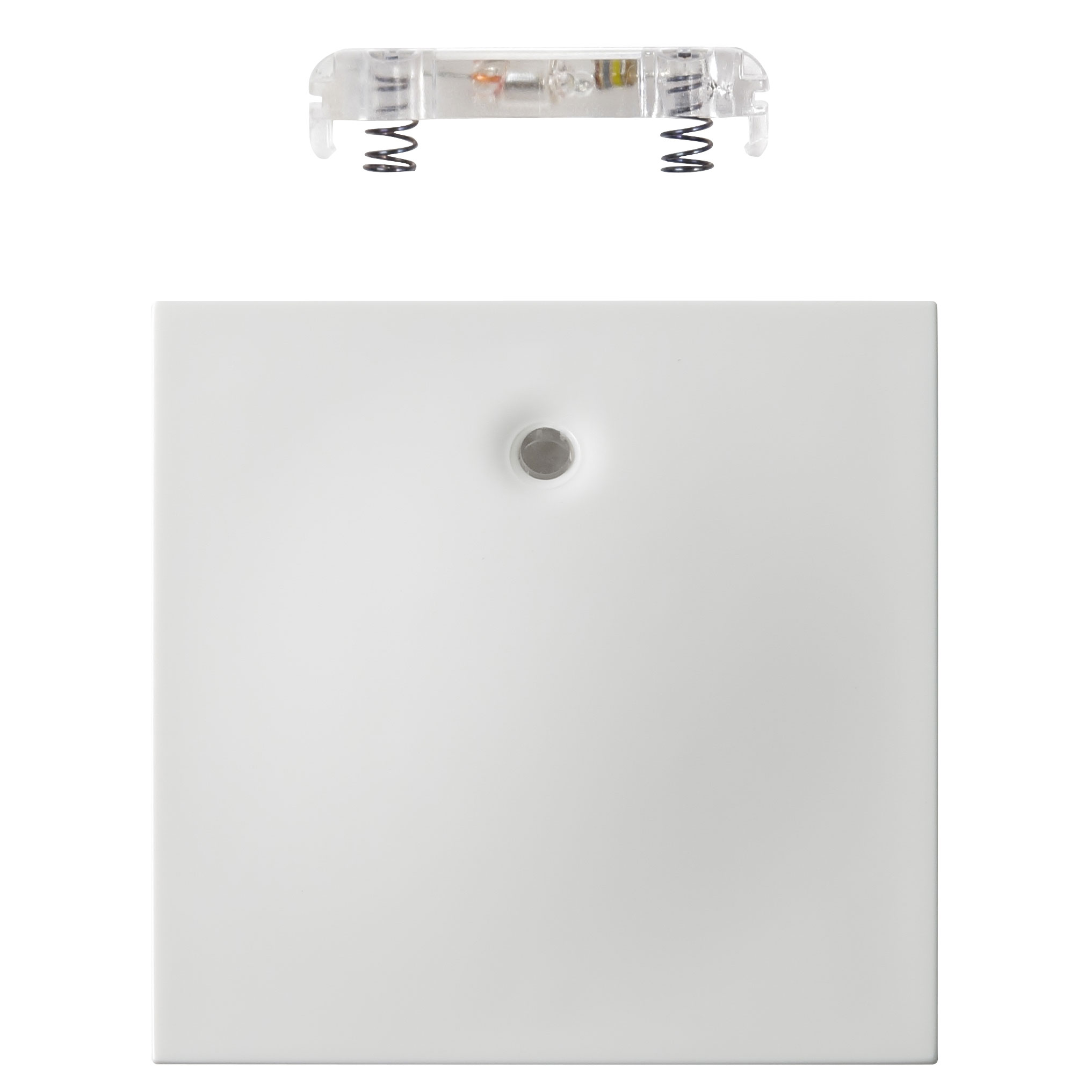 Vippa Elko Plus Med Ljus 1-Pol Fjällvit