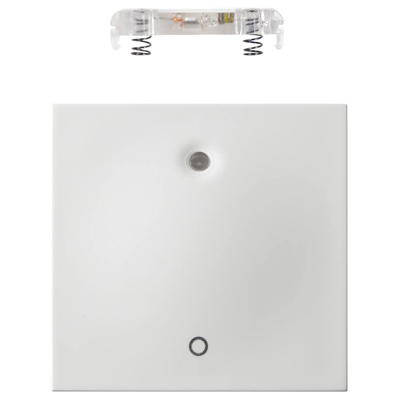 Vippa Elko Plus Med Ljus 2-Pol Fjällvit