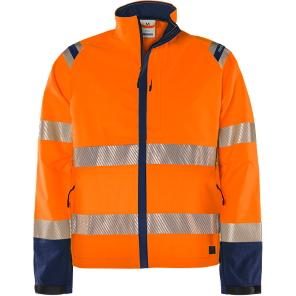 Jacka Fristads Green Varsel 4647 GSTP Färg: Varselorange/Marinblå ...