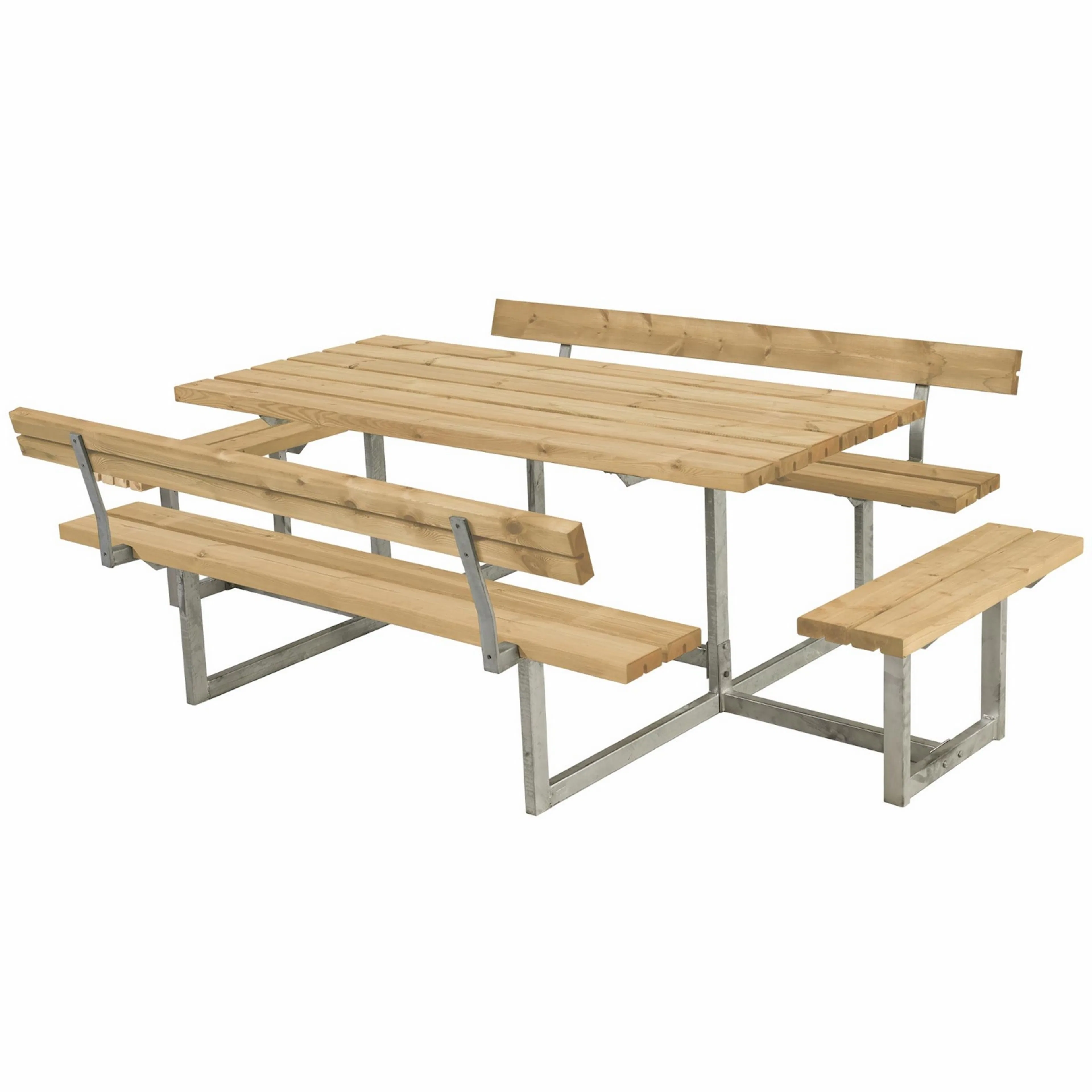 Picknickbord PLUS Basic med Påbyggnad Utomhus