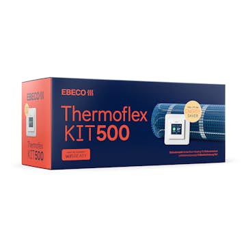 Golvvärme Ebeco Thermoflex Kit 500 med EB-Therm 500 1,25 m2 Outlet