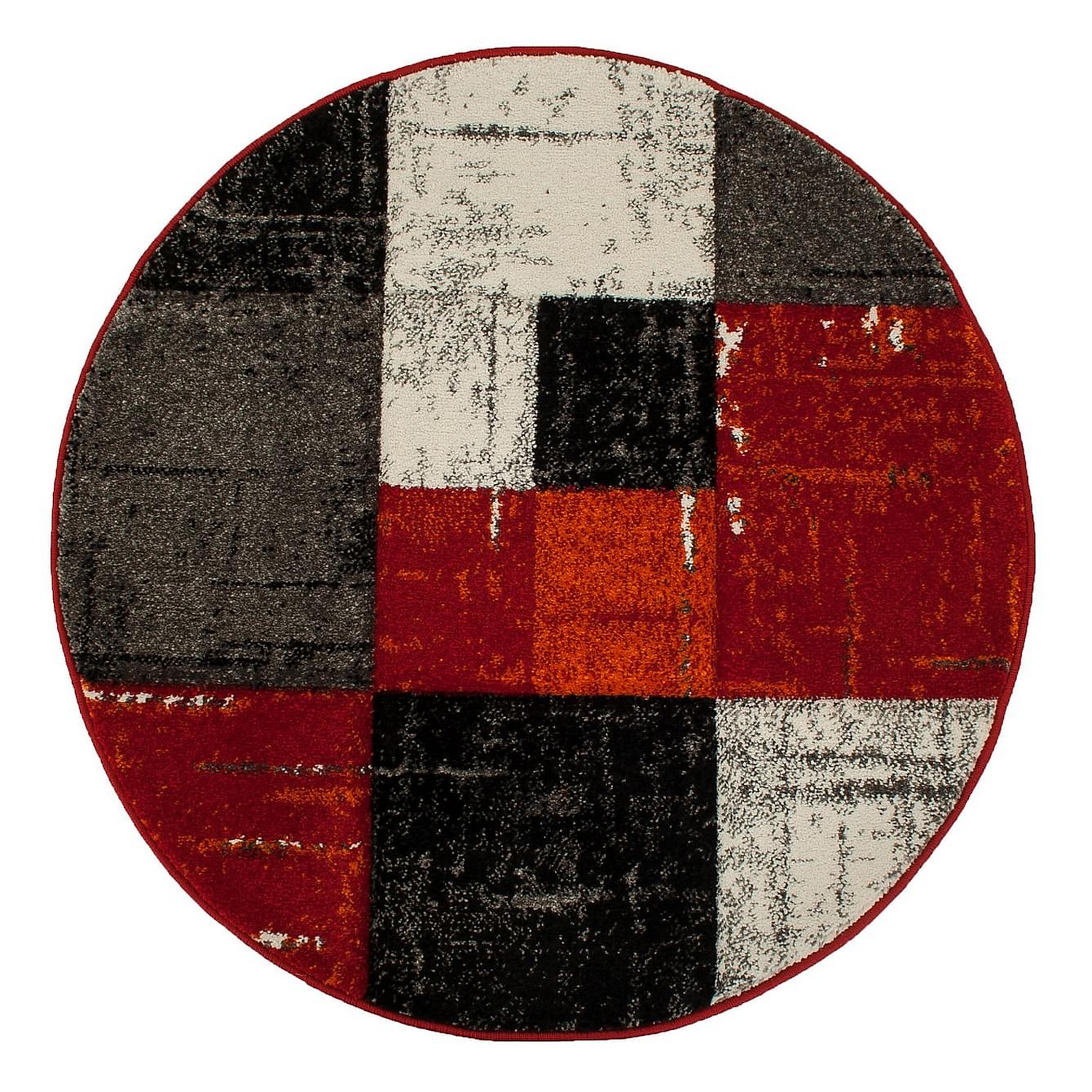 Friezematta KM Carpets London Square Rund