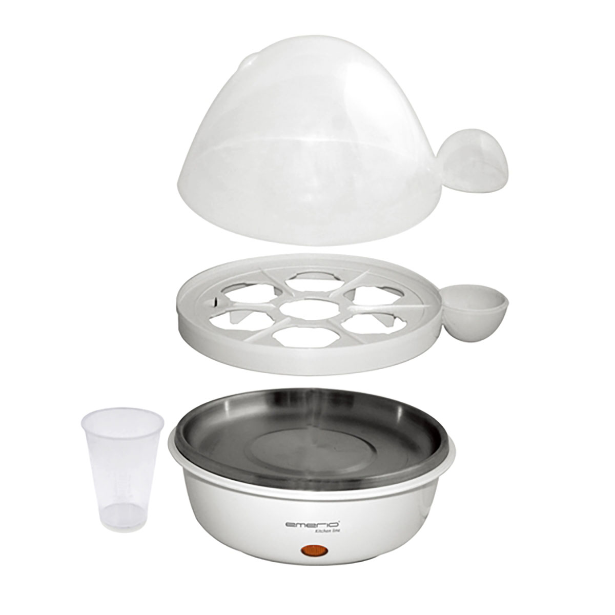 Äggkokare Emerio Vit