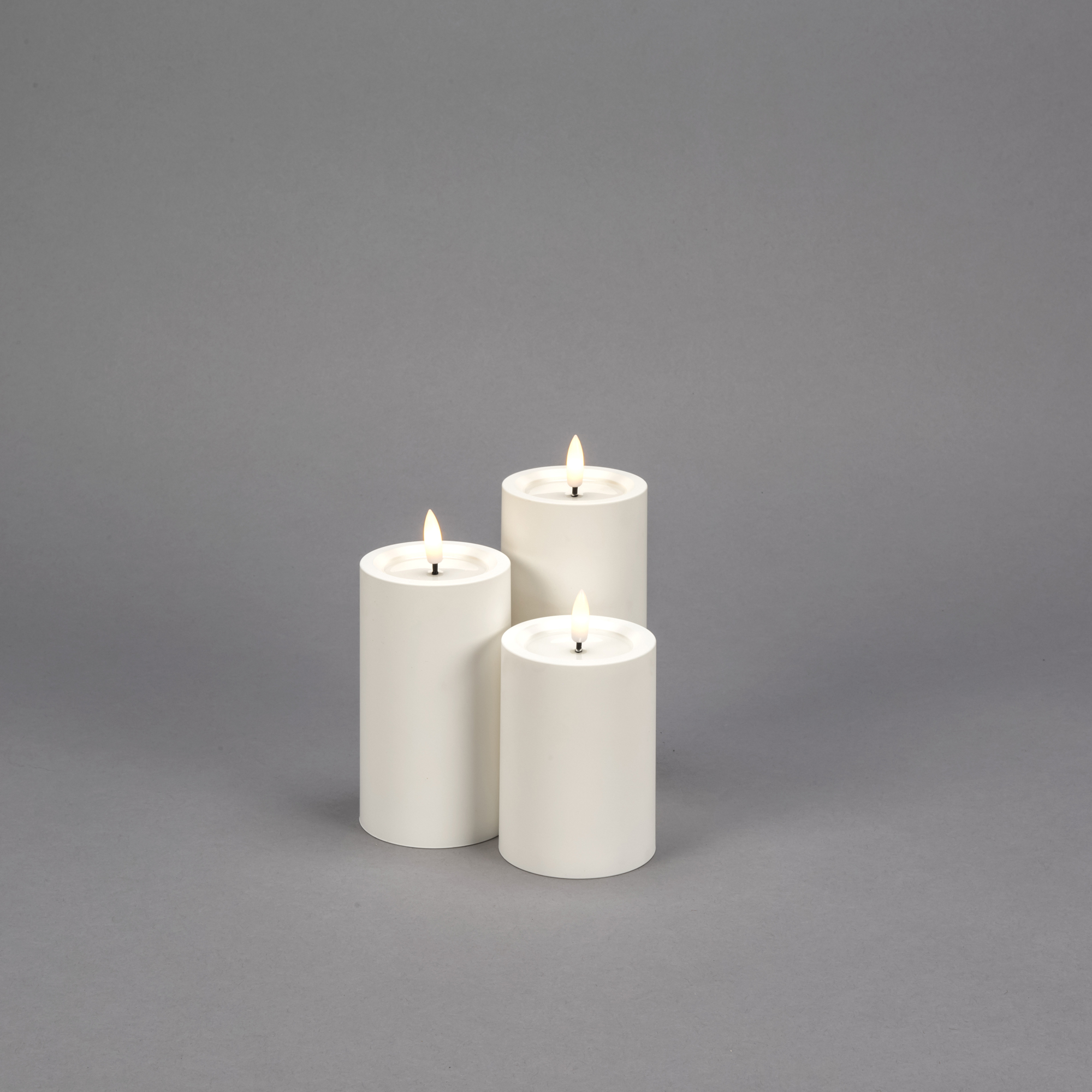 LED-Blockljus Gnosjö Konstsmide 12cm Utomhus