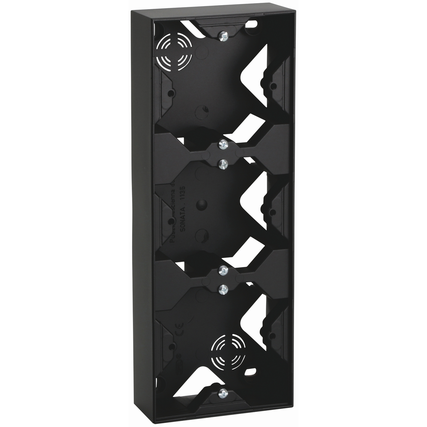 Förhöjningsram Malmbergs Optima 3-V Svart