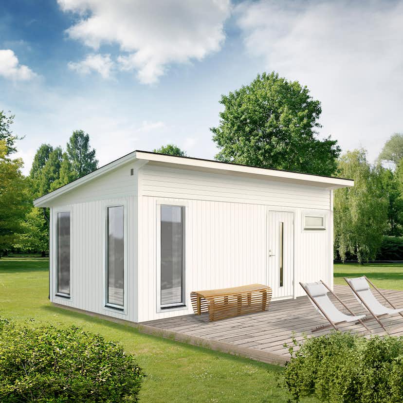 Attefallshus Landskap Funkis 18,4-3