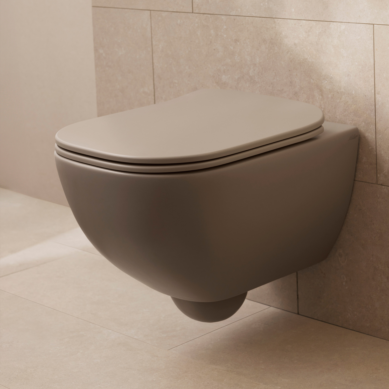 Vägghängd Toalettstol Miller Badrum Rimless