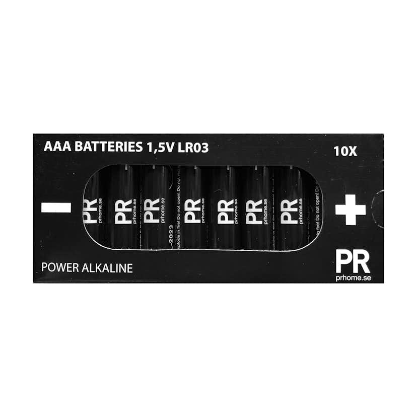 Batteri PR Home Power Alkaline AA 10-pack