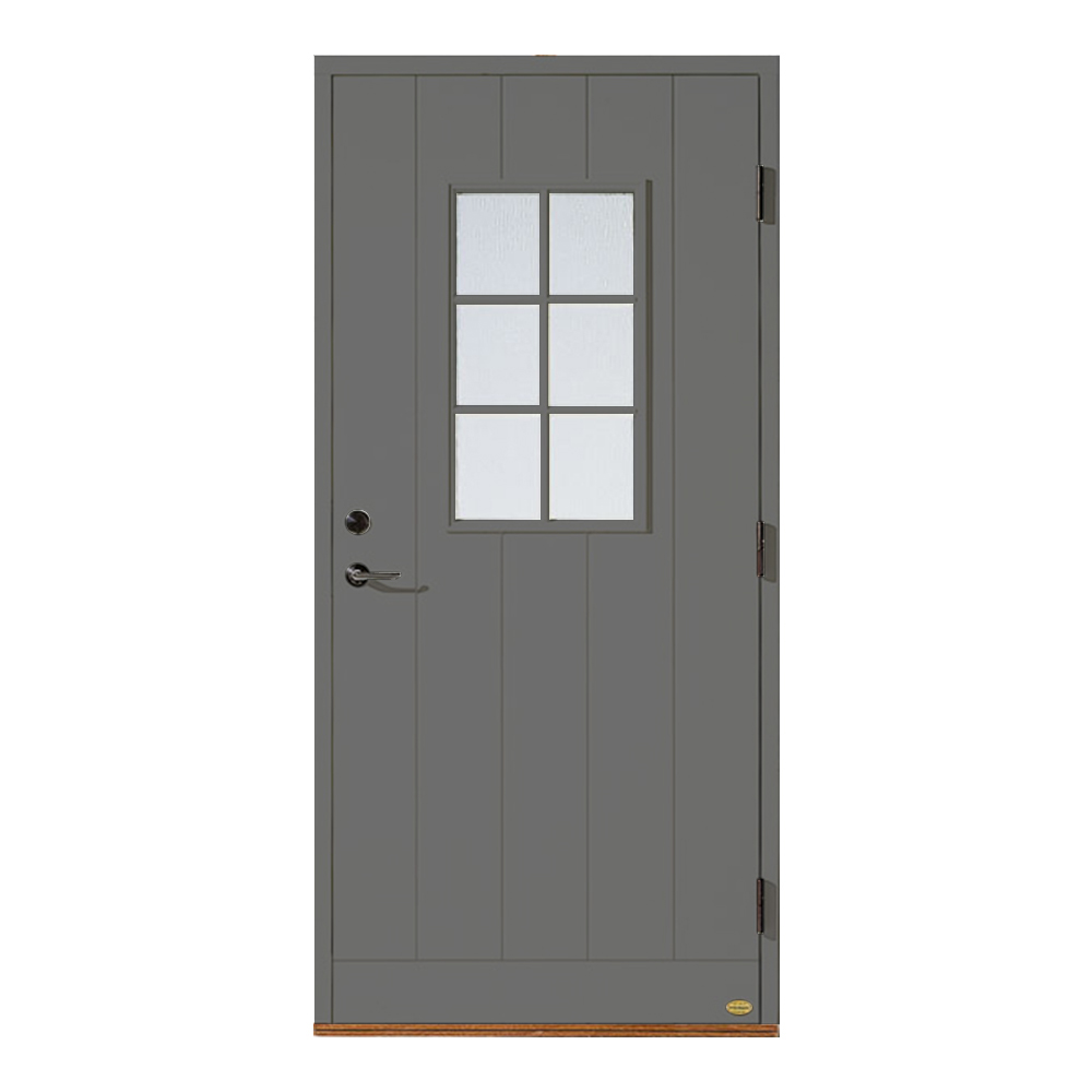 Ytterdörr Leksandsdörren Tunsta Glas RC2N Eco74