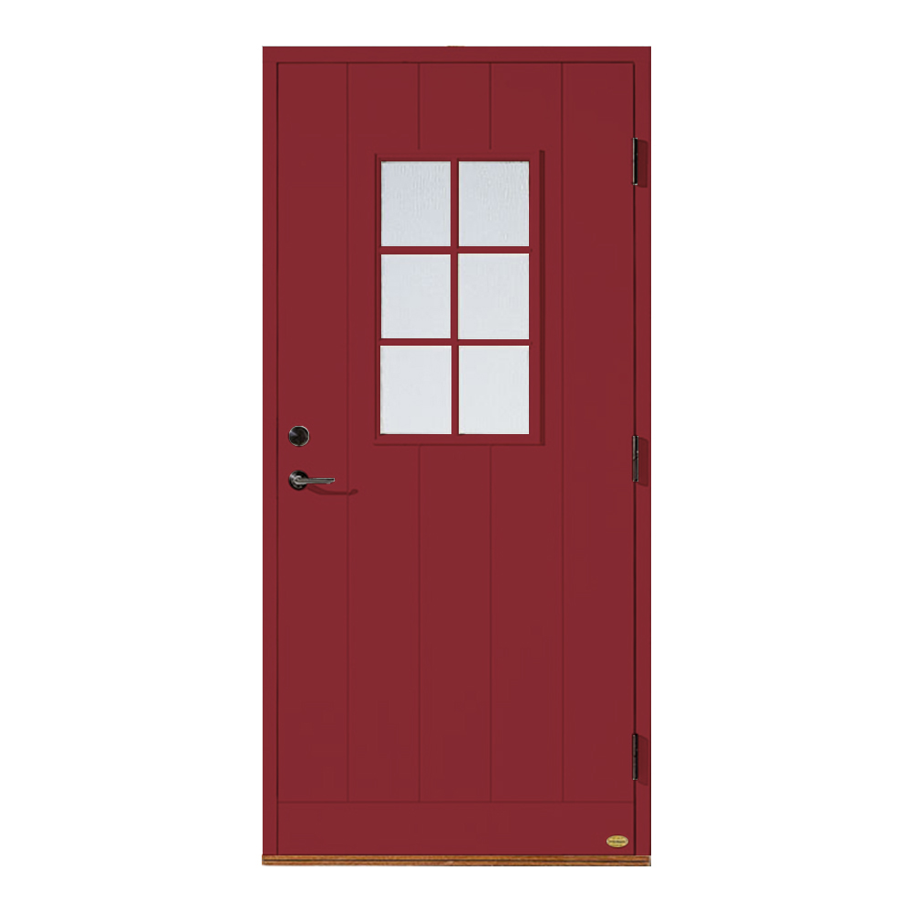 Ytterdörr Leksandsdörren Tunsta Glas RC2N Eco74