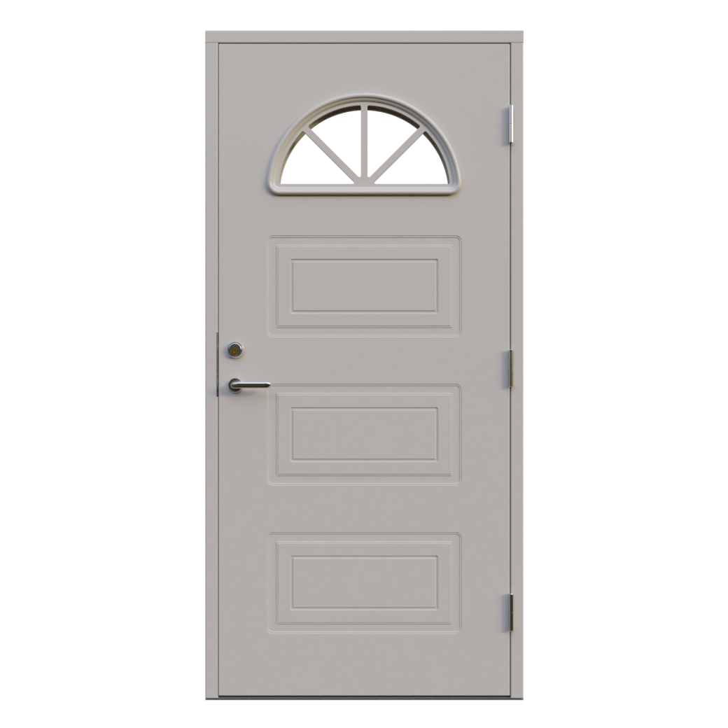 Ytterdörr Leksandsdörren Sjösala Glas RC2N Eco74