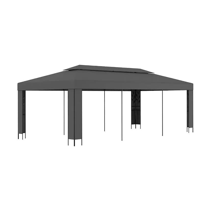 Paviljong vidaXL Blad Dubbel 3x6m