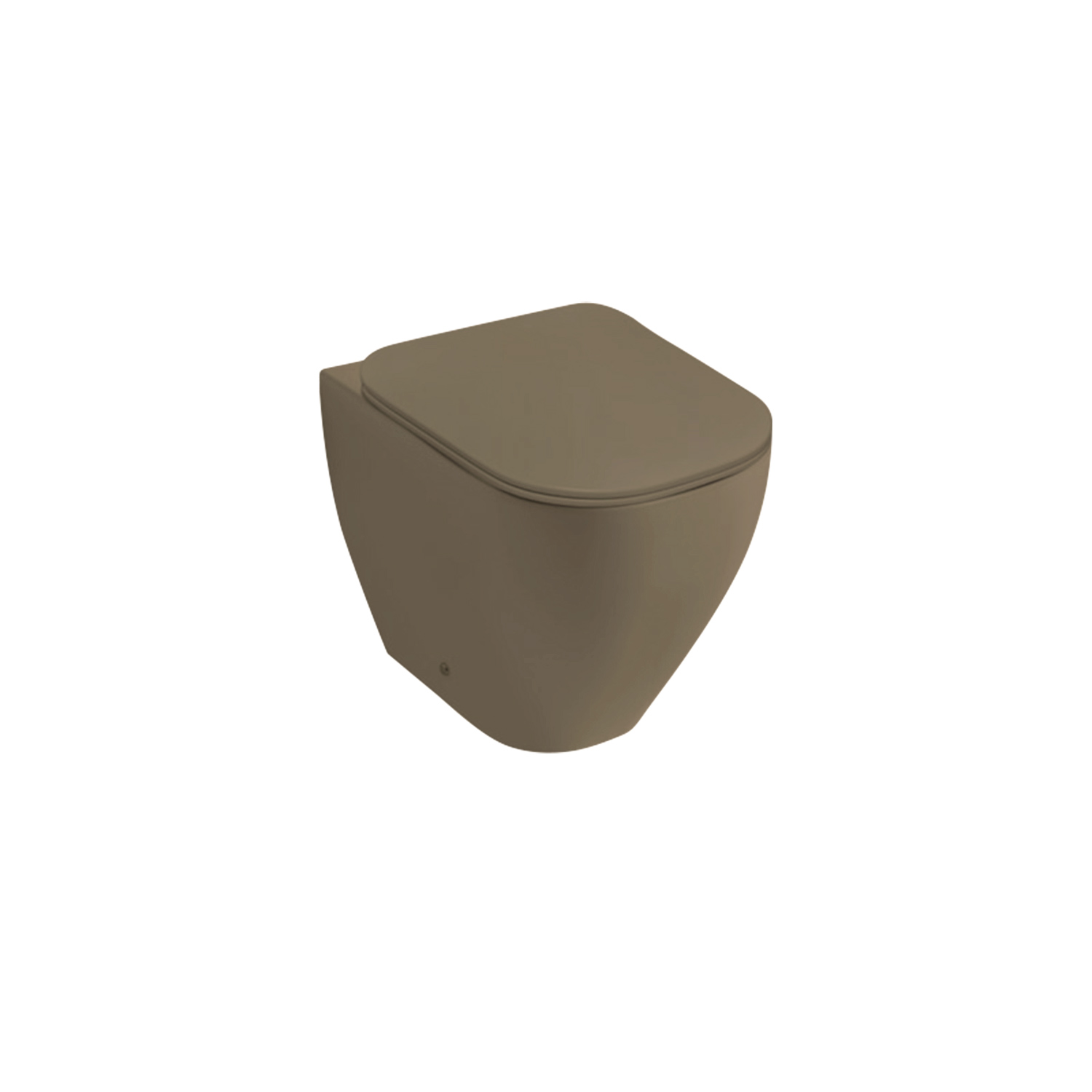 Golvstående Toalett Miller Badrum Rimless BTW Elegans Porslin