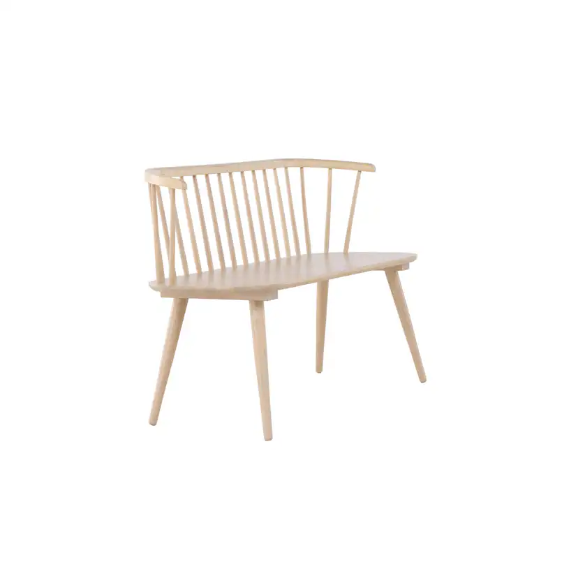 Kökssoffa Venture Home Bobby Vittvättad Träsoffa Inomhus 120 cm