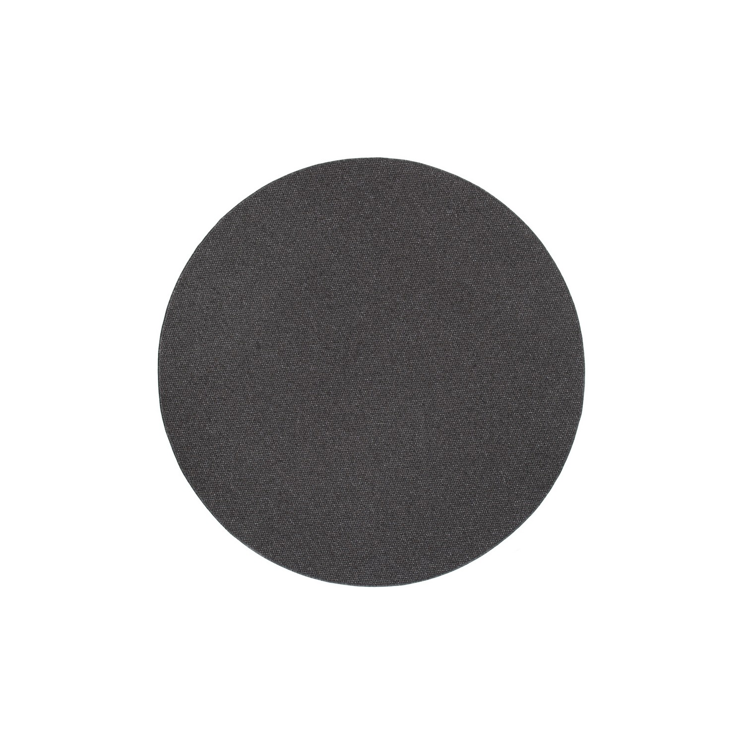 Flatvävd Matta KM Carpets Zeus Rund Grafit, 240 cm