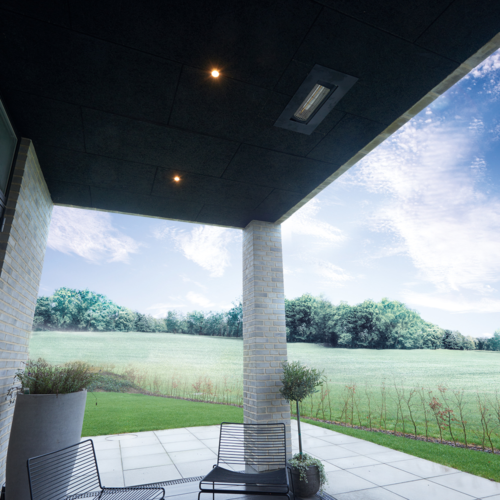 Takpanel Fibrotech Träbetong Multifin 1200x600 mm