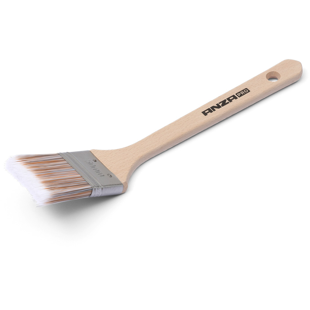 Vinkelpensel Anza Super Soft Kort Trä Bredd: 50 mm